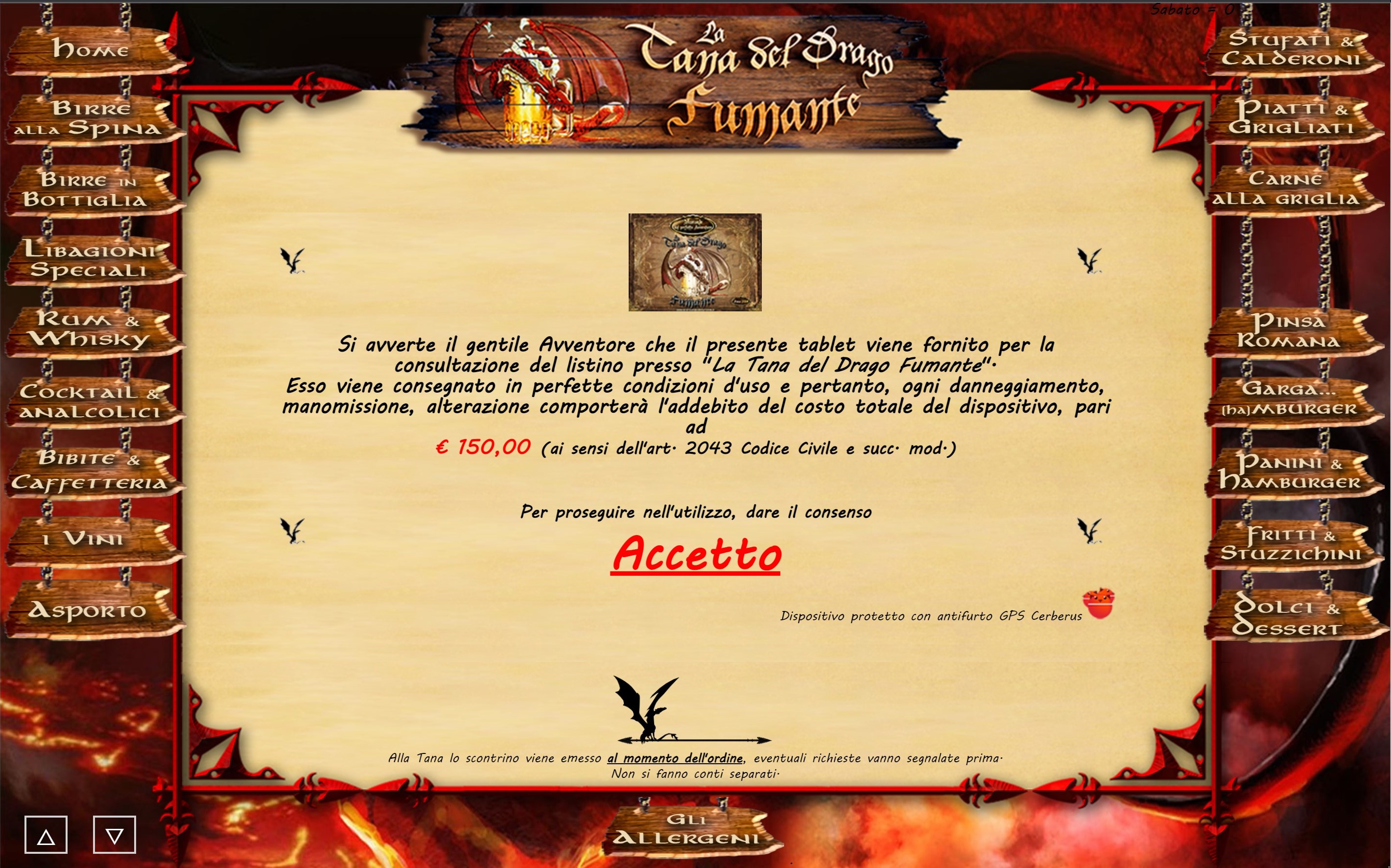 La Tana del Drago 	Fumante