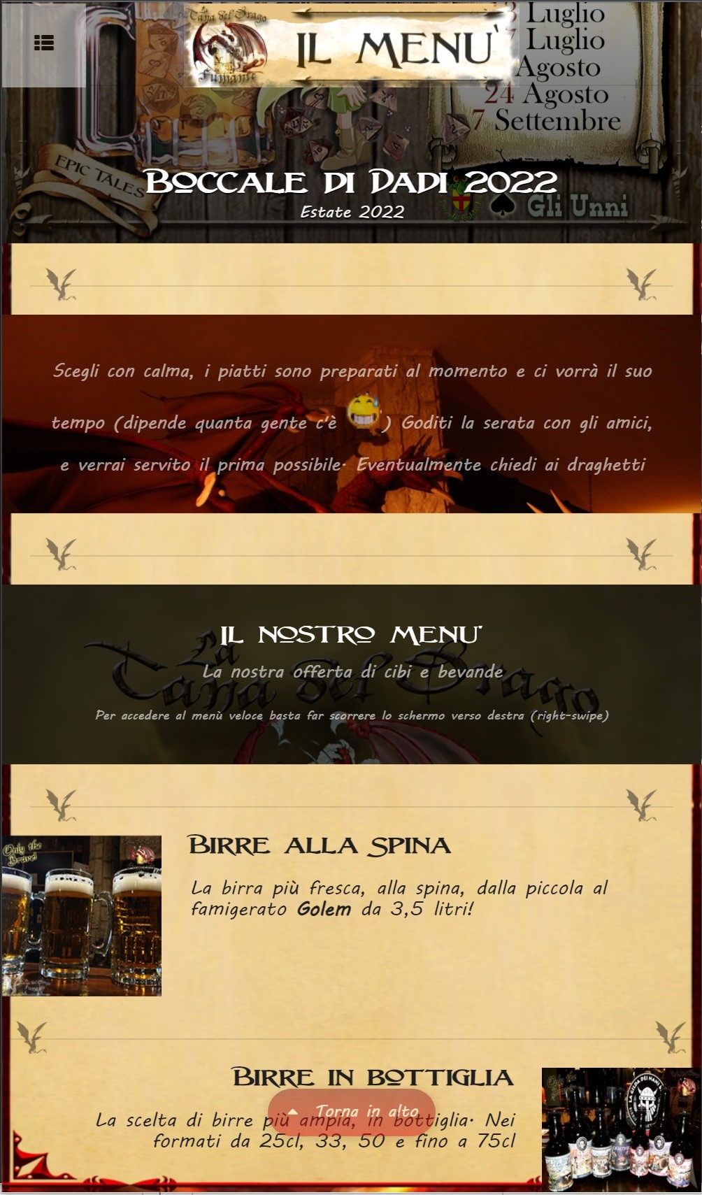 La Tana del Drago 	Fumante